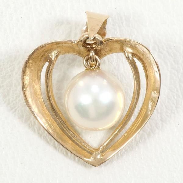 Other Other K14 Pink Gold Pearl Pendant Top Metal Pendant in Excellent Condition Size ONE SIZE - 2 Thumbnail