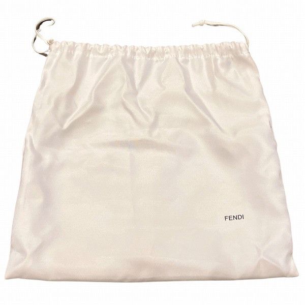 Fendi Fendi Fendi Nylon Zucchino Pouch Pink Canvas Vanity Bag in Good Condition Size ONE SIZE - 7 Thumbnail