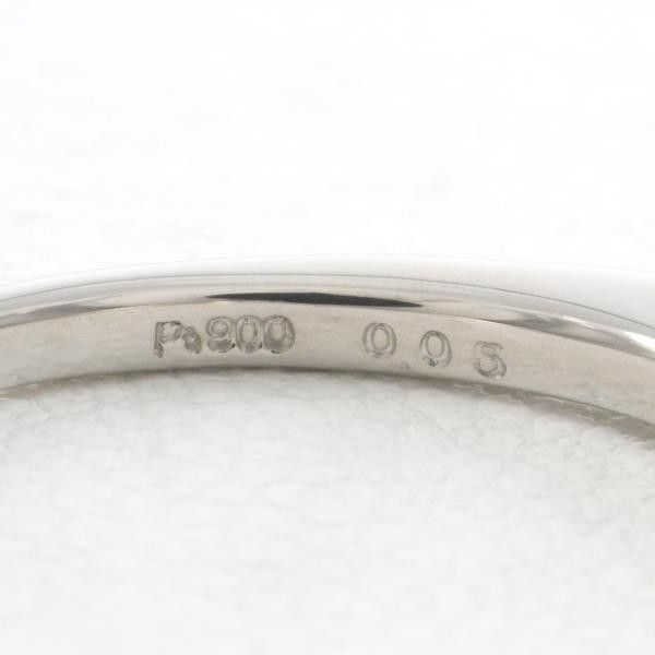 Other Other PT900 Platinum Diamond Ring Size 7 Metal Ring in Excellent Condition Size ONE SIZE - 6 Thumbnail