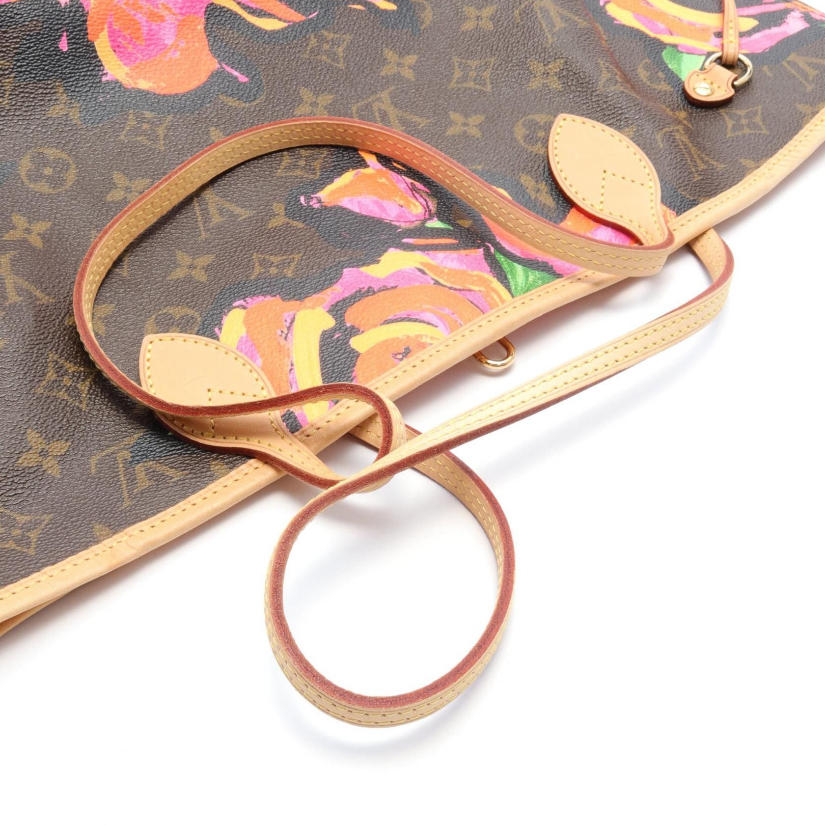 Louis Vuitton Louis Vuitton Neverfull MM Canvas Tote Bag M48613 in Great Condition Size ONE SIZE - 5 Thumbnail