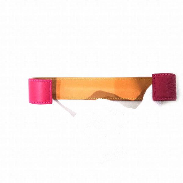 Loewe Loewe Loewe Anagram Slap Small Leather Bracelet 29.5cm×3cm Leather Bracelet 119.19.336 in Great Condition Size ONE SIZE - 6 Thumbnail