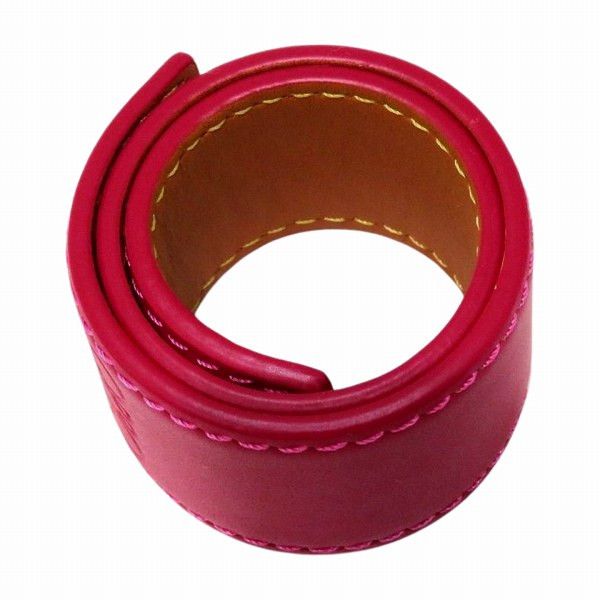 Loewe Loewe Loewe Anagram Slap Small Leather Bracelet 29.5cm×3cm Leather Bracelet 119.19.336 in Great Condition Size ONE SIZE - 5 Thumbnail