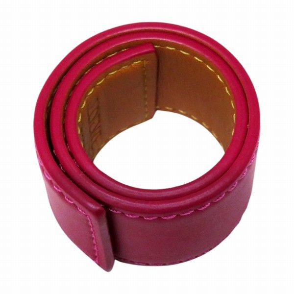 Loewe Loewe Loewe Anagram Slap Small Leather Bracelet 29.5cm×3cm Leather Bracelet 119.19.336 in Great Condition Size ONE SIZE - 4 Thumbnail