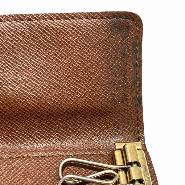Louis Vuitton Louis Vuitton Louis Vuitton Monogram Key Case M62631 Canvas Key Holder M62631 in Fair Condition Size ONE SIZE - 6 Thumbnail