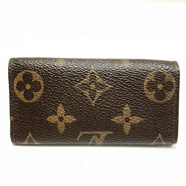 Louis Vuitton Louis Vuitton Louis Vuitton Monogram Key Case M62631 Canvas Key Holder M62631 in Fair Condition Size ONE SIZE - 9 Thumbnail
