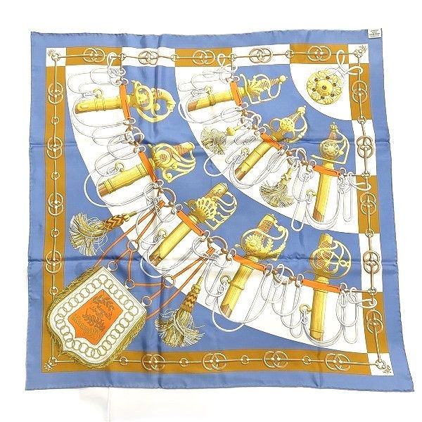 Hermes Hermes Hermes 100% Silk 90cm Carre 90 Crickets Scarf Canvas Scarf in Great Condition Size ONE SIZE - 2 Thumbnail