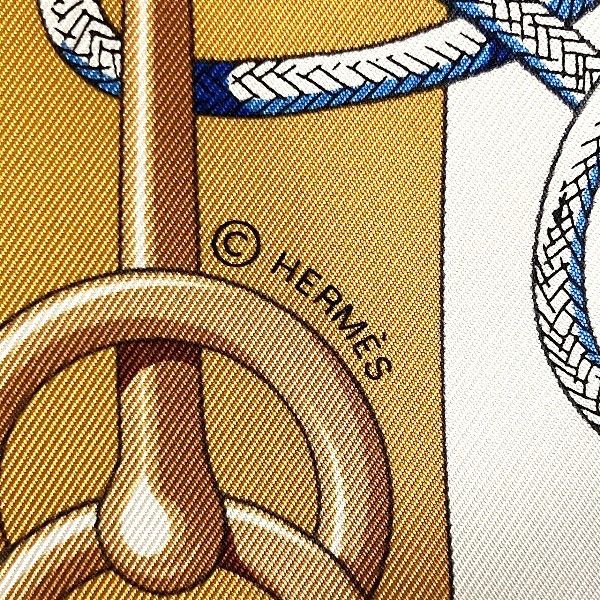 Hermes Hermes Hermes 100% Silk 90cm Carre 90 Crickets Scarf Canvas Scarf in Great Condition Size ONE SIZE - 4 Thumbnail