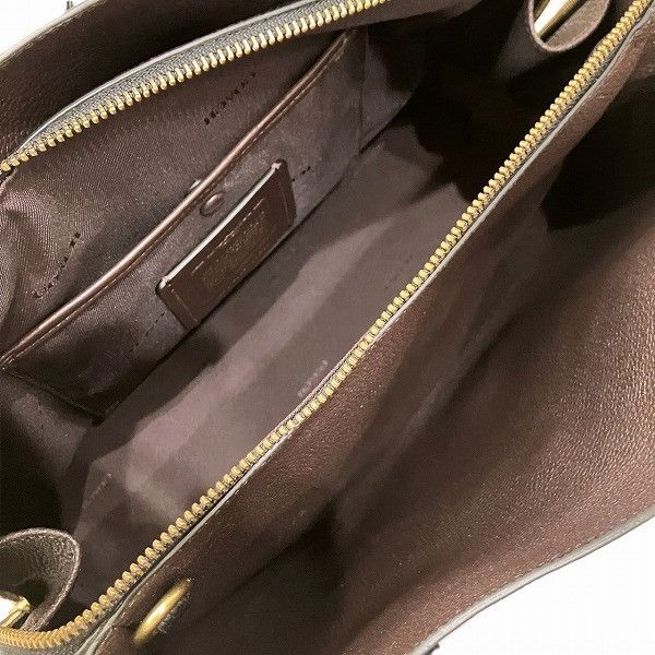 Coach Coach Coach Leather Suede Laura Carryall Tote Bag 89486 Leather Tote Bag 89486 in Good Condition Size ONE SIZE - 6 Thumbnail