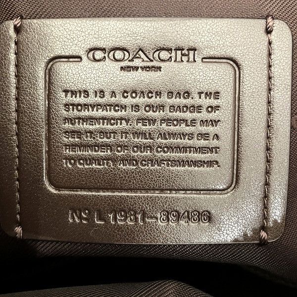 Coach Coach Coach Leather Suede Laura Carryall Tote Bag 89486 Leather Tote Bag 89486 in Good Condition Size ONE SIZE - 5 Thumbnail
