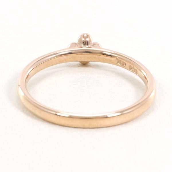 Other Other K10 Pink Gold Diamond Ring Size 9 Metal Ring in Excellent Condition Size ONE SIZE - 4 Thumbnail