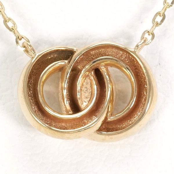 Other Other K10 Yellow Gold Diamond Necklace 40cm Metal Necklace in Excellent Condition Size ONE SIZE - 4 Thumbnail
