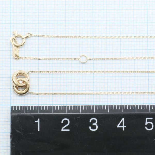 Other Other K10 Yellow Gold Diamond Necklace 40cm Metal Necklace in Excellent Condition Size ONE SIZE - 5 Thumbnail