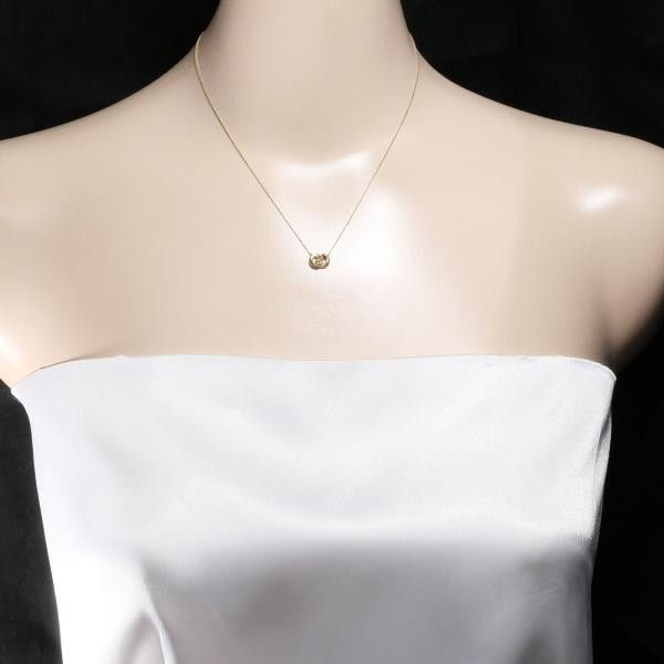 Other Other K10 Yellow Gold Diamond Necklace 40cm Metal Necklace in Excellent Condition Size ONE SIZE - 3 Thumbnail