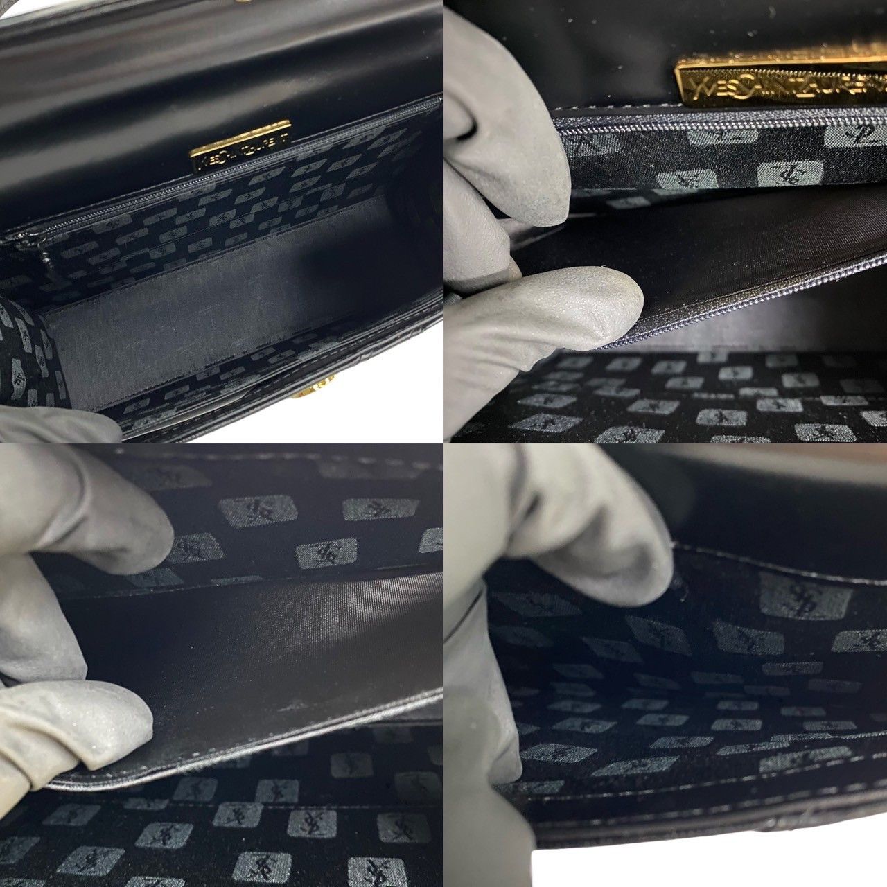 Yves Saint Laurent Yves Saint Laurent Patent Leather Top Handle Bag Leather Handbag in Very Good Condition Size ONE SIZE - 8 Thumbnail