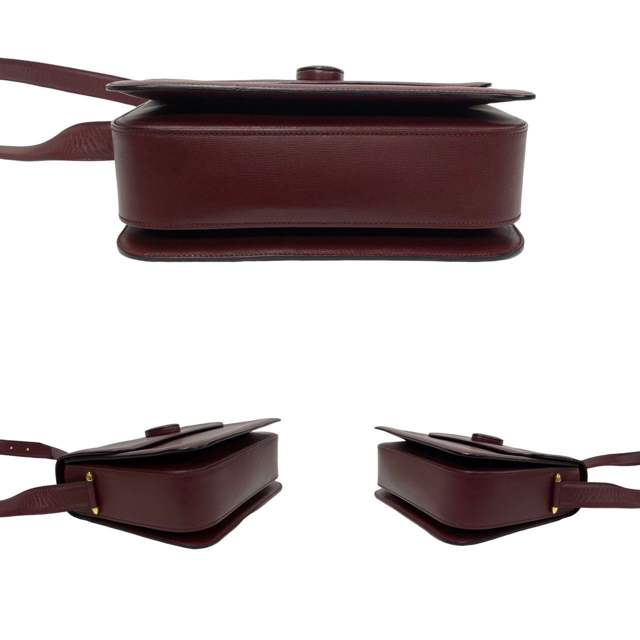 Cartier Cartier Must Line Leather Crossbody Bag Leather Crossbody Bag in Very Good Condition Size ONE SIZE - 6 Thumbnail