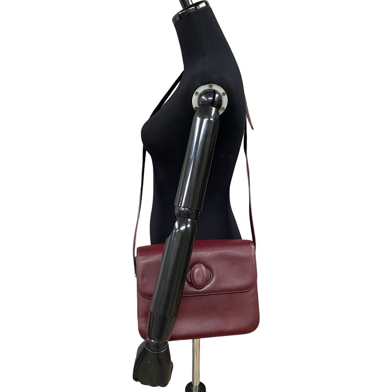 Cartier Cartier Must Line Leather Crossbody Bag Leather Crossbody Bag in Very Good Condition Size ONE SIZE - 2 Thumbnail