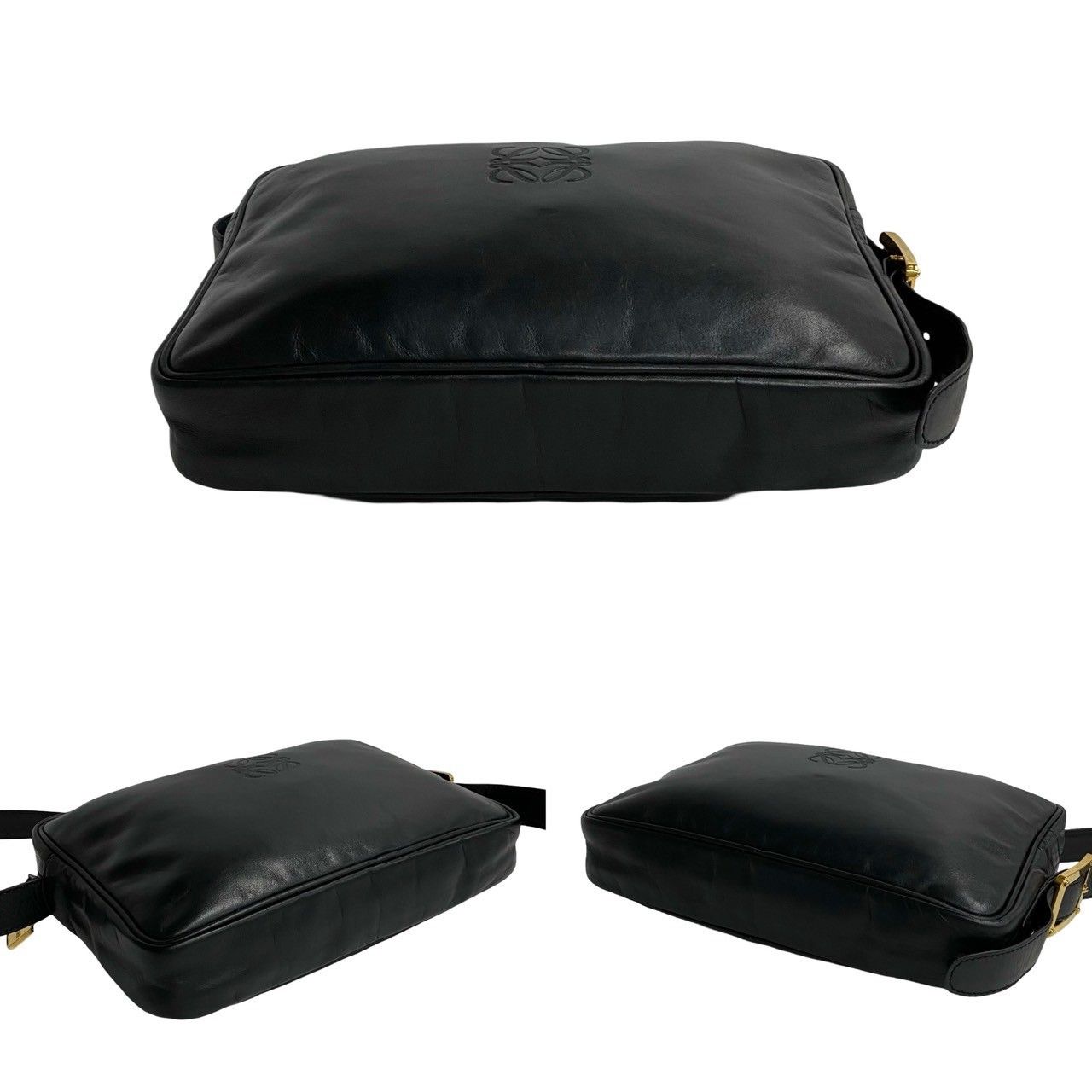 Loewe Loewe Anagram Crossbody Bag Leather Crossbody Bag in Very Good Condition Size ONE SIZE - 6 Thumbnail
