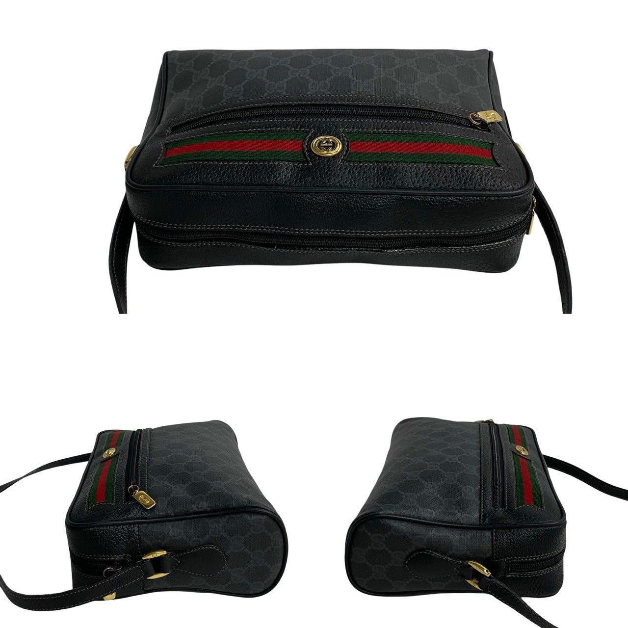 Gucci Gucci GG Supreme Ophidia Crossbody Bag Canvas Crossbody Bag in Very Good Condition Size ONE SIZE - 5 Thumbnail