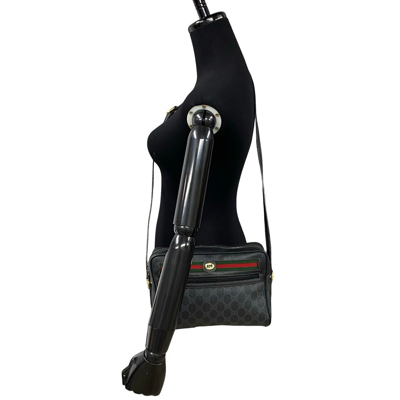 Gucci Gucci GG Supreme Ophidia Crossbody Bag Canvas Crossbody Bag in Very Good Condition Size ONE SIZE - 2 Thumbnail