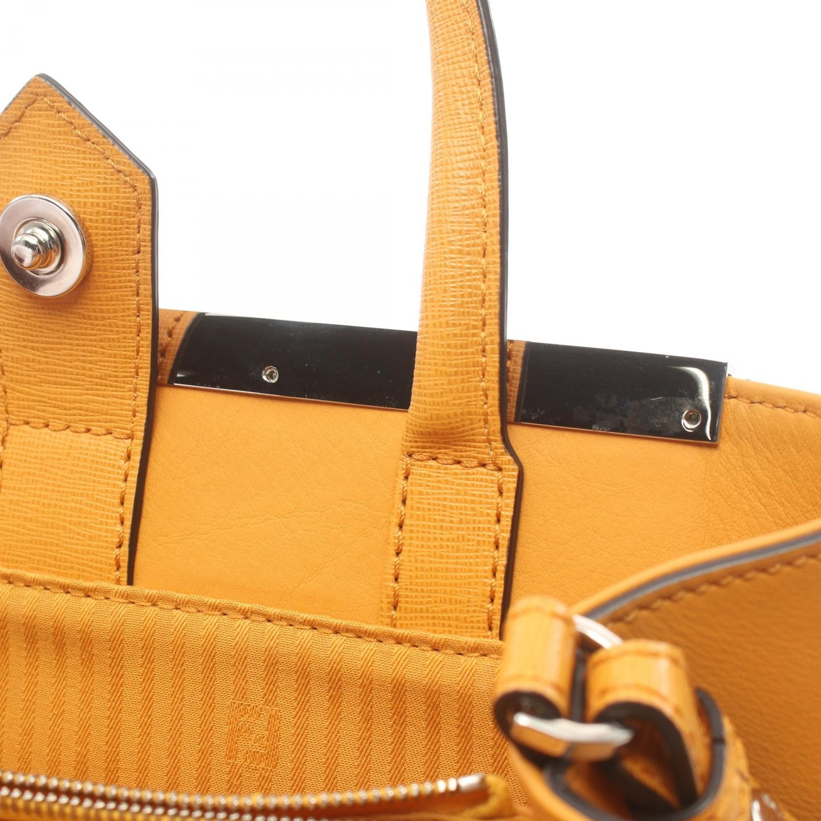 Fendi Fendi Leather 2Jours Handbag Leather Handbag 8BH253 in Great Condition Size ONE SIZE - 5 Thumbnail