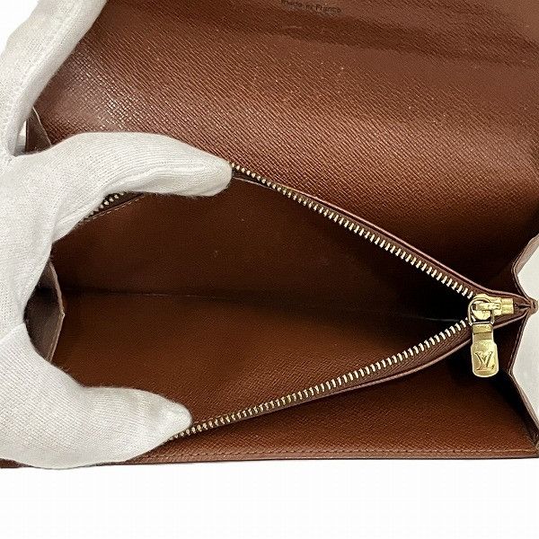 Louis Vuitton Louis Vuitton Louis Vuitton Monogram Portefeuille Sarah Long Wallet M61734 Canvas Long Wallet M61734 in Fair Condition Size ONE SIZE - 5 Thumbnail