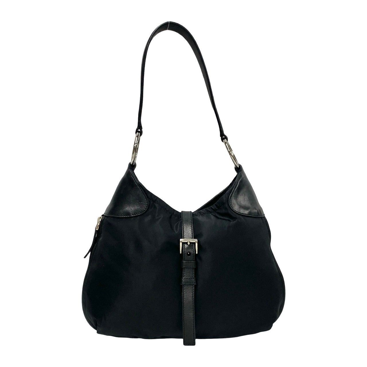 Prada Prada Tessuto Shoulder Bag Canvas Crossbody Bag in Very Good Condition Size ONE SIZE - 4 Thumbnail