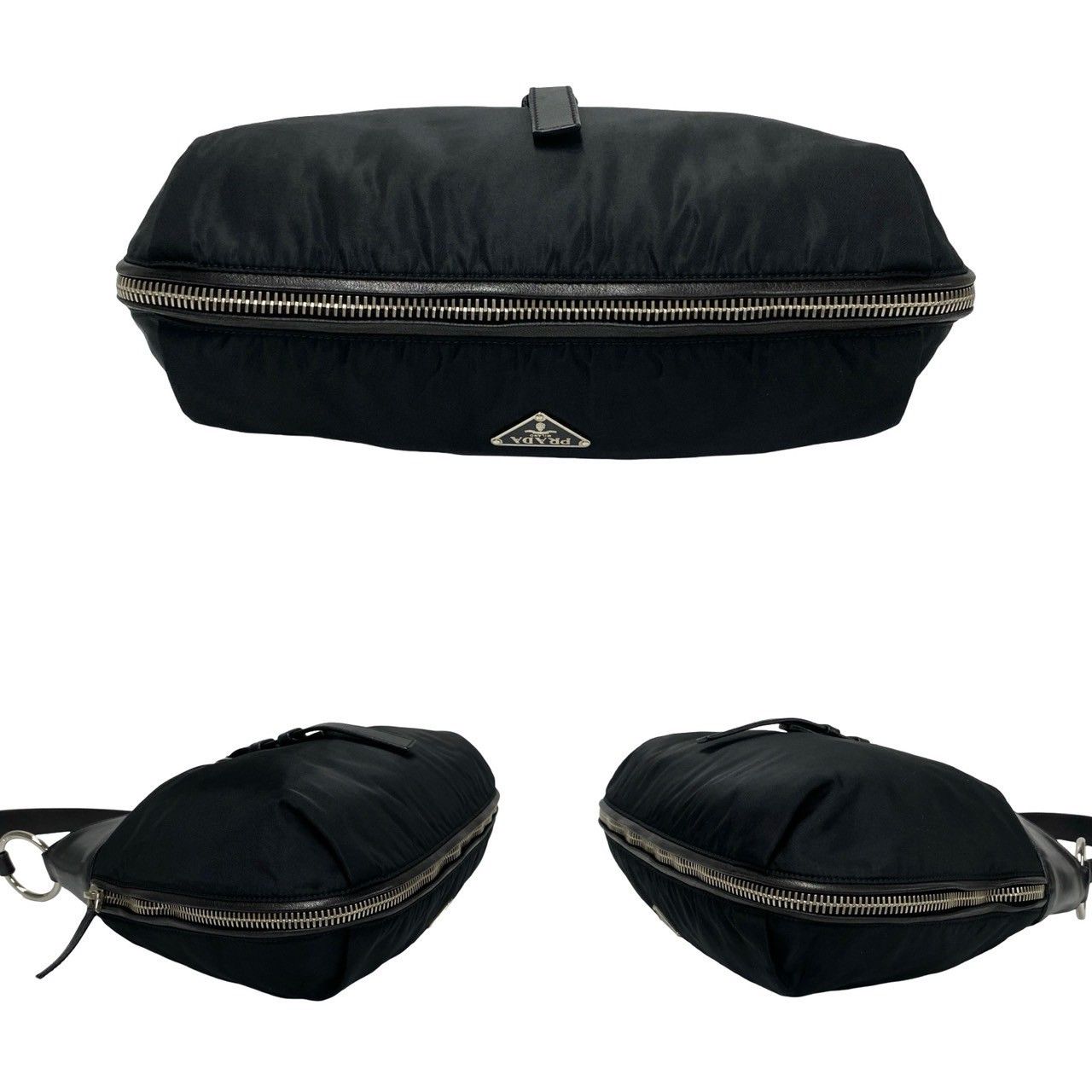 Prada Prada Tessuto Shoulder Bag Canvas Crossbody Bag in Very Good Condition Size ONE SIZE - 5 Thumbnail