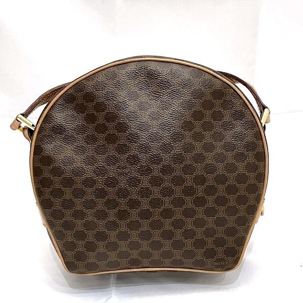 Celine Celine Celine Macadam M14 Leather Shoulder Bag Leather Crossbody Bag in Good Condition Size ONE SIZE - 2 Thumbnail