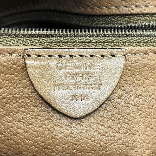 Celine Celine Celine Macadam M14 Leather Shoulder Bag Leather Crossbody Bag in Good Condition Size ONE SIZE - 5 Thumbnail