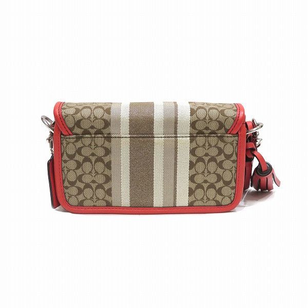 Coach Coach Coach Legacy Signature Stripe Penny Crossbody Bag 19919 Canvas Crossbody Bag 19919 in Great Condition Size ONE SIZE - 2 Thumbnail