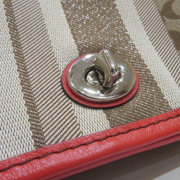 Coach Coach Coach Legacy Signature Stripe Penny Crossbody Bag 19919 Canvas Crossbody Bag 19919 in Great Condition Size ONE SIZE - 9 Thumbnail