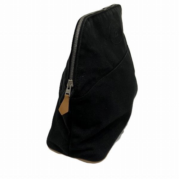 Hermes Hermes Hermes Bolide Pouch 30 Canvas Cosmetic Bag Canvas Vanity Bag in Good Condition Size ONE SIZE - 8 Thumbnail