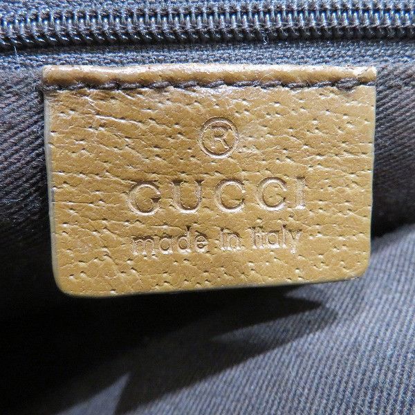 Gucci Gucci Gucci GG Canvas Leather Shoulder Bag 113013 Canvas Crossbody Bag 113013 in Good Condition Size ONE SIZE - 5 Thumbnail
