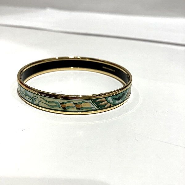 Hermes Hermes Hermes Enamel PM Bangle for Women Others Bangle in Good Condition Size ONE SIZE - 4 Thumbnail