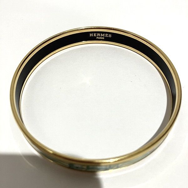 Hermes Hermes Hermes Enamel PM Bangle for Women Others Bangle in Good Condition Size ONE SIZE - 2 Thumbnail