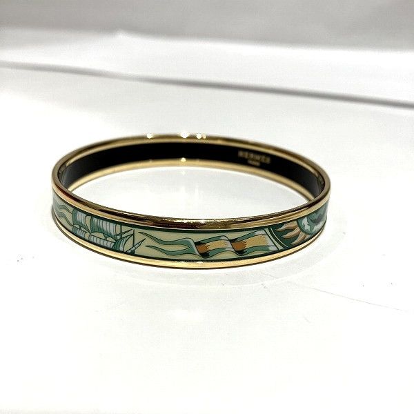 Hermes Hermes Hermes Enamel PM Bangle for Women Others Bangle in Good Condition Size ONE SIZE - 3 Thumbnail