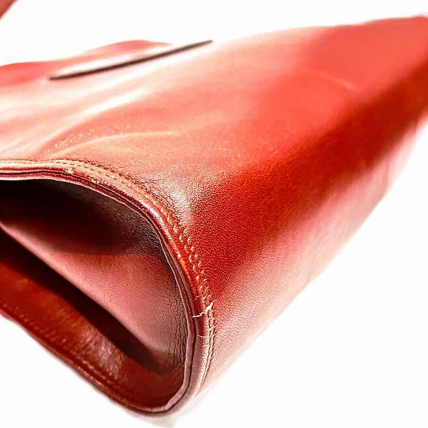 Cartier Cartier Cartier Must Line Leather Bordeaux Shoulder Bag Leather Crossbody Bag in Fair Condition Size ONE SIZE - 4 Thumbnail