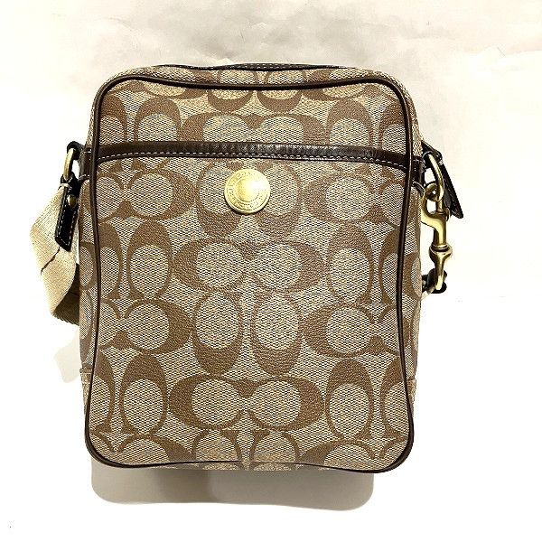 Coach Coach Coach Heritage Signature Shoulder Bag 11359 Canvas Crossbody Bag 11359 in Good Condition Size ONE SIZE - 2 Thumbnail