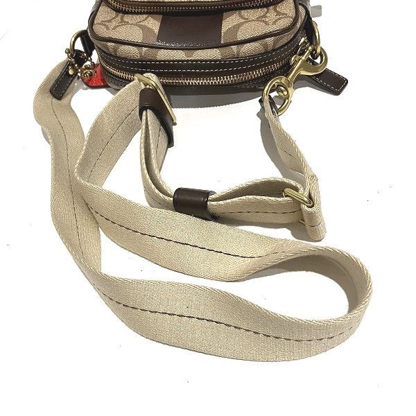 Coach Coach Coach Heritage Signature Shoulder Bag 11359 Canvas Crossbody Bag 11359 in Good Condition Size ONE SIZE - 8 Thumbnail