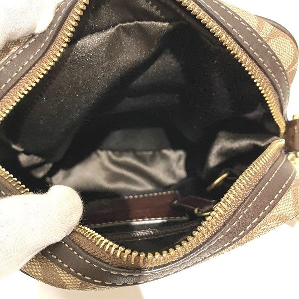 Coach Coach Coach Heritage Signature Shoulder Bag 11359 Canvas Crossbody Bag 11359 in Good Condition Size ONE SIZE - 6 Thumbnail