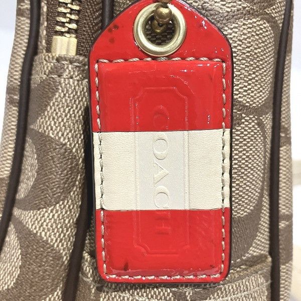 Coach Coach Coach Heritage Signature Shoulder Bag 11359 Canvas Crossbody Bag 11359 in Good Condition Size ONE SIZE - 9 Thumbnail