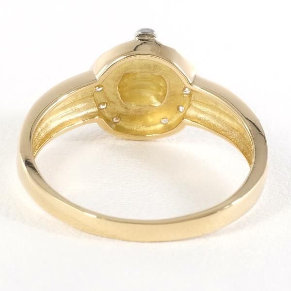 Other PT850 Platinum K18 Yellow Gold Diamond Ring 10.5 Metal Ring 