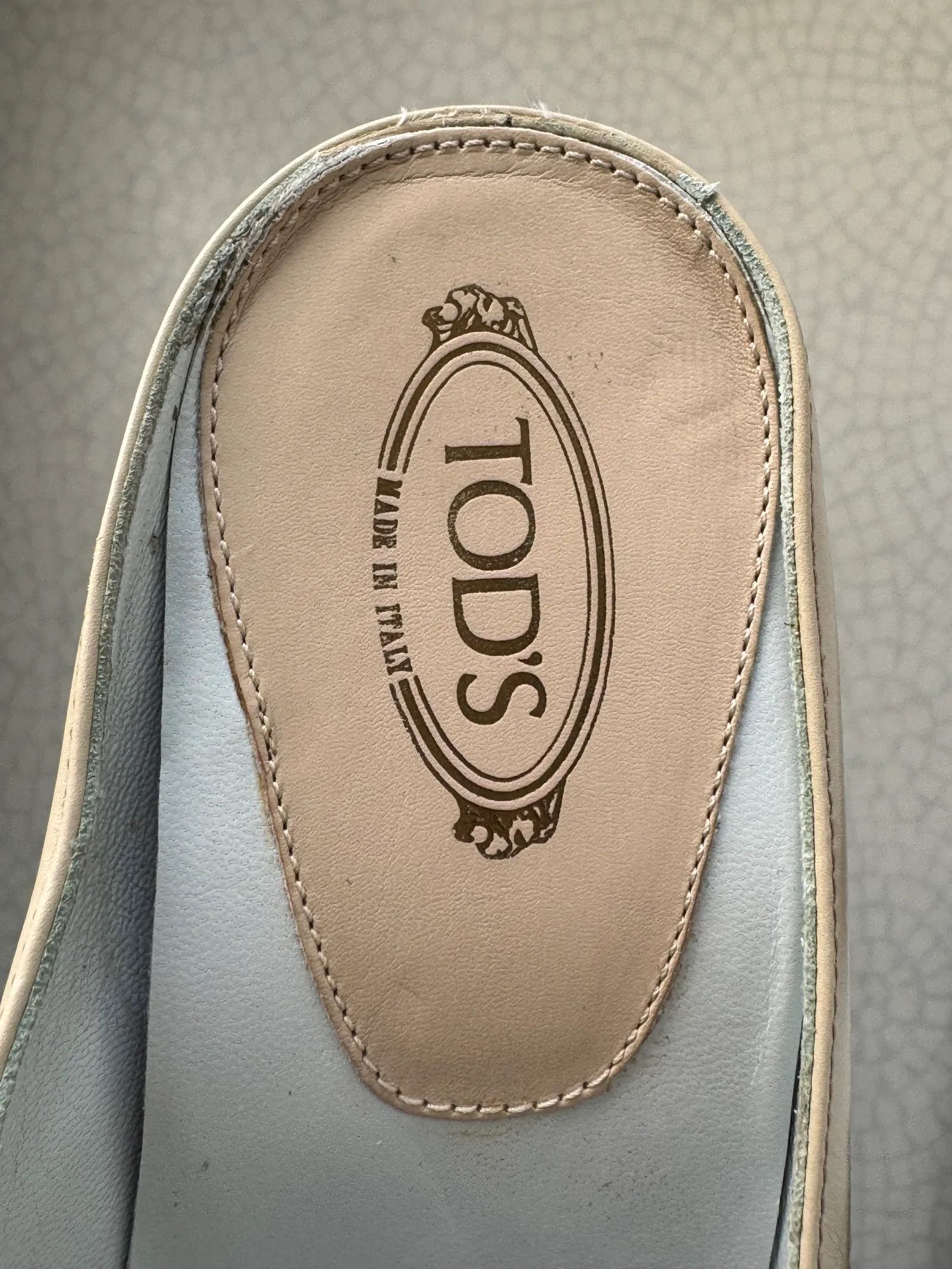 Tod's Tod’s Mules med taxklack Heels Size US 6 / IT 36 - 2 Thumbnail