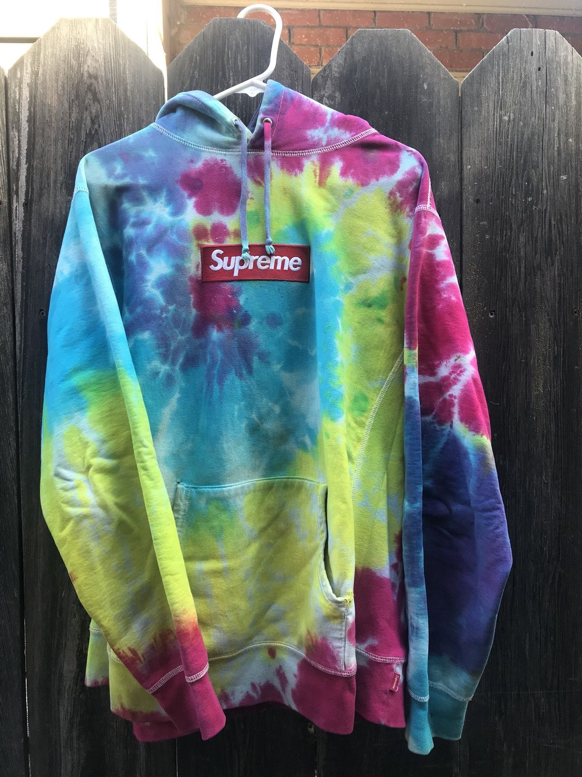 Supreme Supreme Tie Dye Box Logo Hoodie Grailed