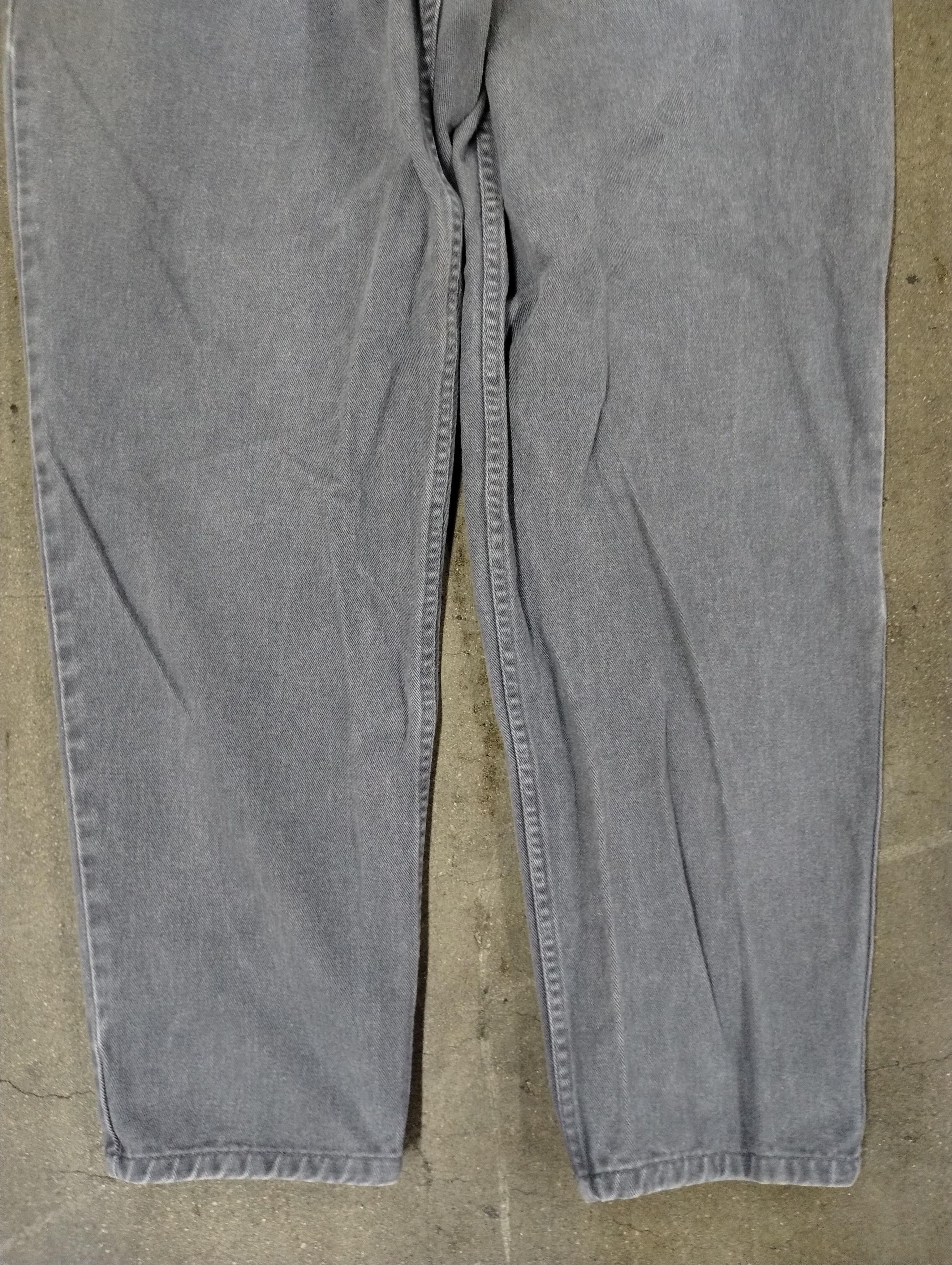 Guess × Jean × Vintage Vintage Guess USA Gray Denim 38x34 Size US 37 - 2 Thumbnail