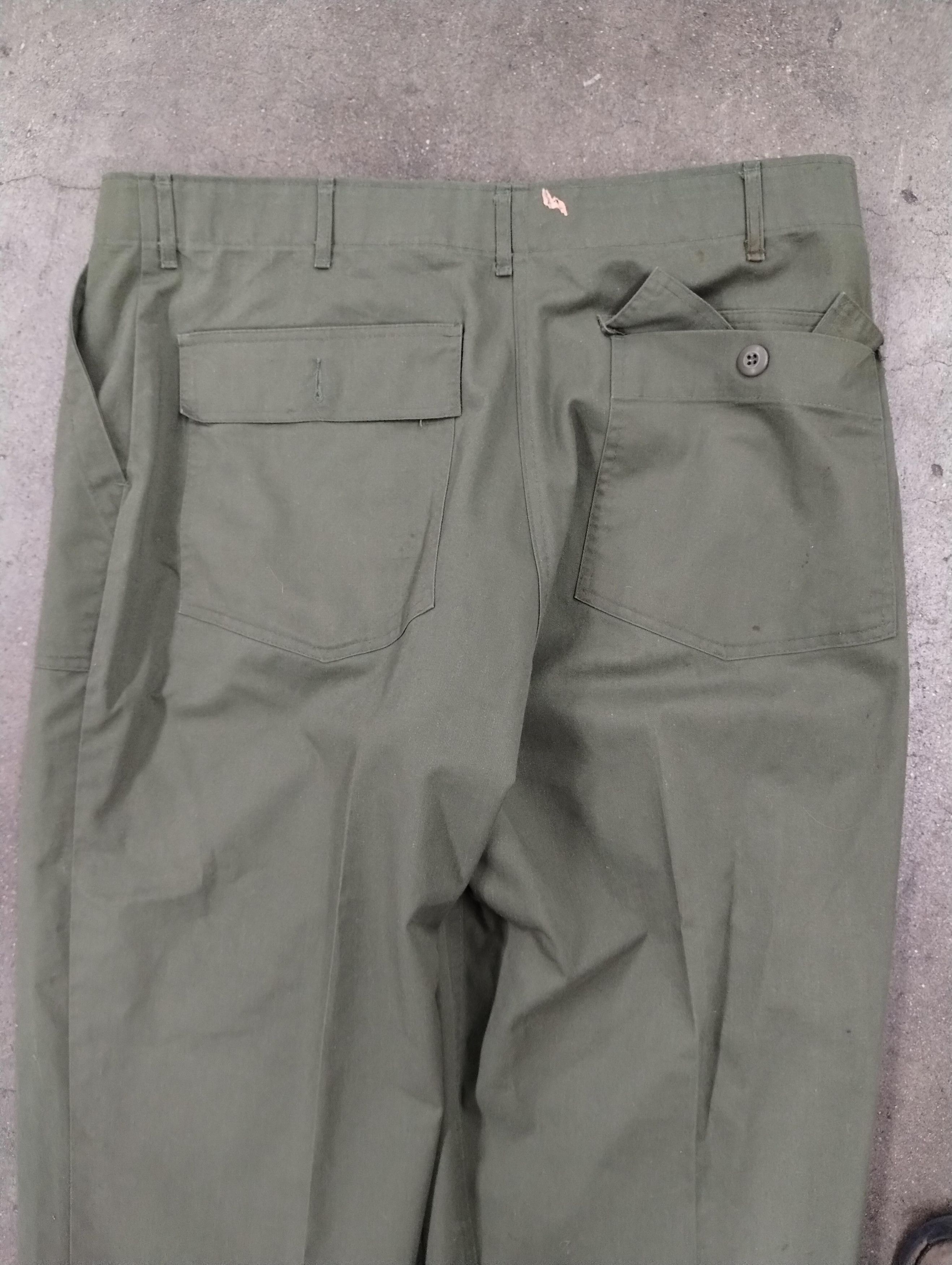 Vintage Vintage Military Bakers Pocket Sateens 40x31 Size US 39 - 8 Thumbnail