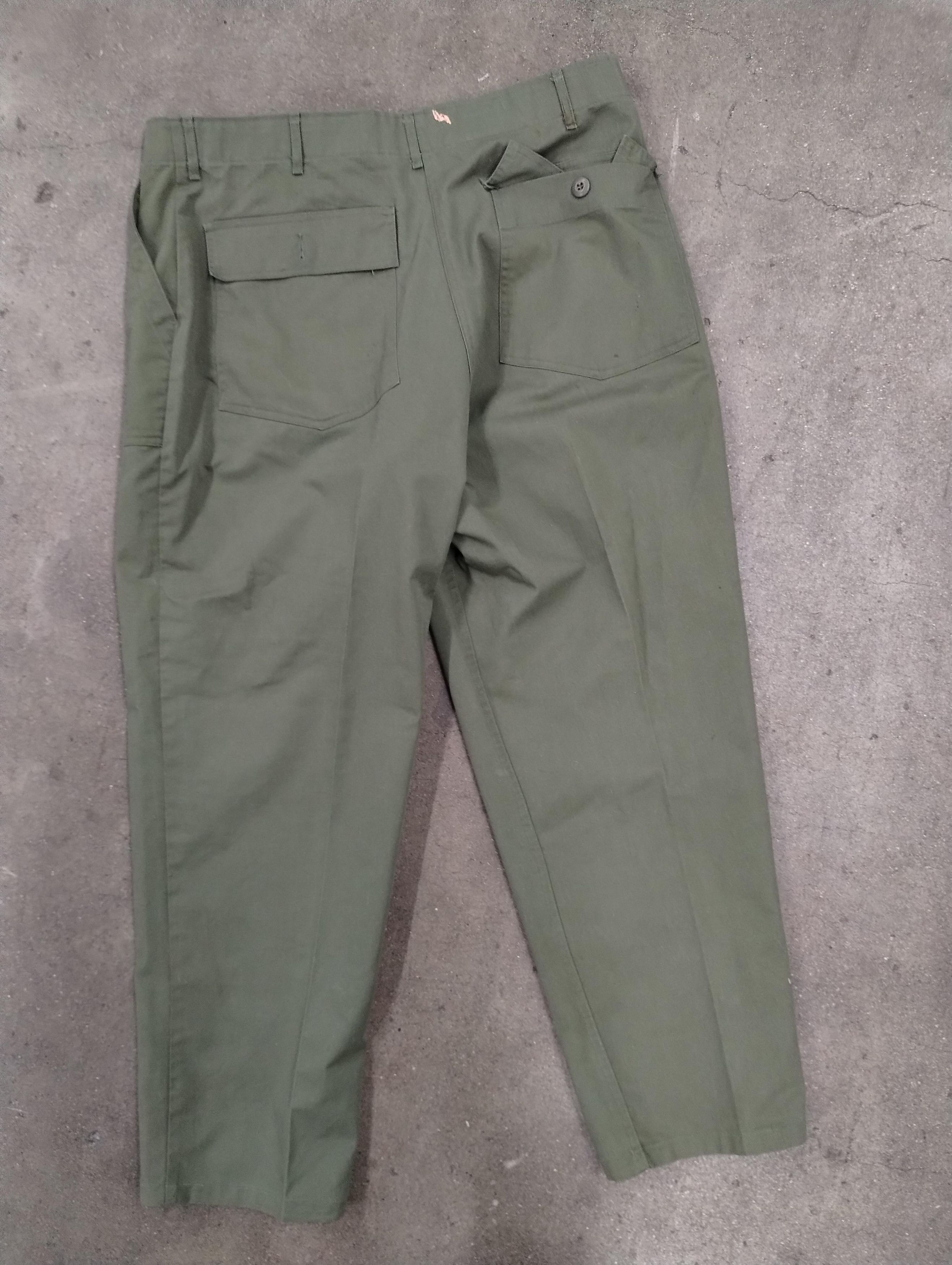 Vintage Vintage Military Bakers Pocket Sateens 40x31 Size US 39 - 6 Thumbnail