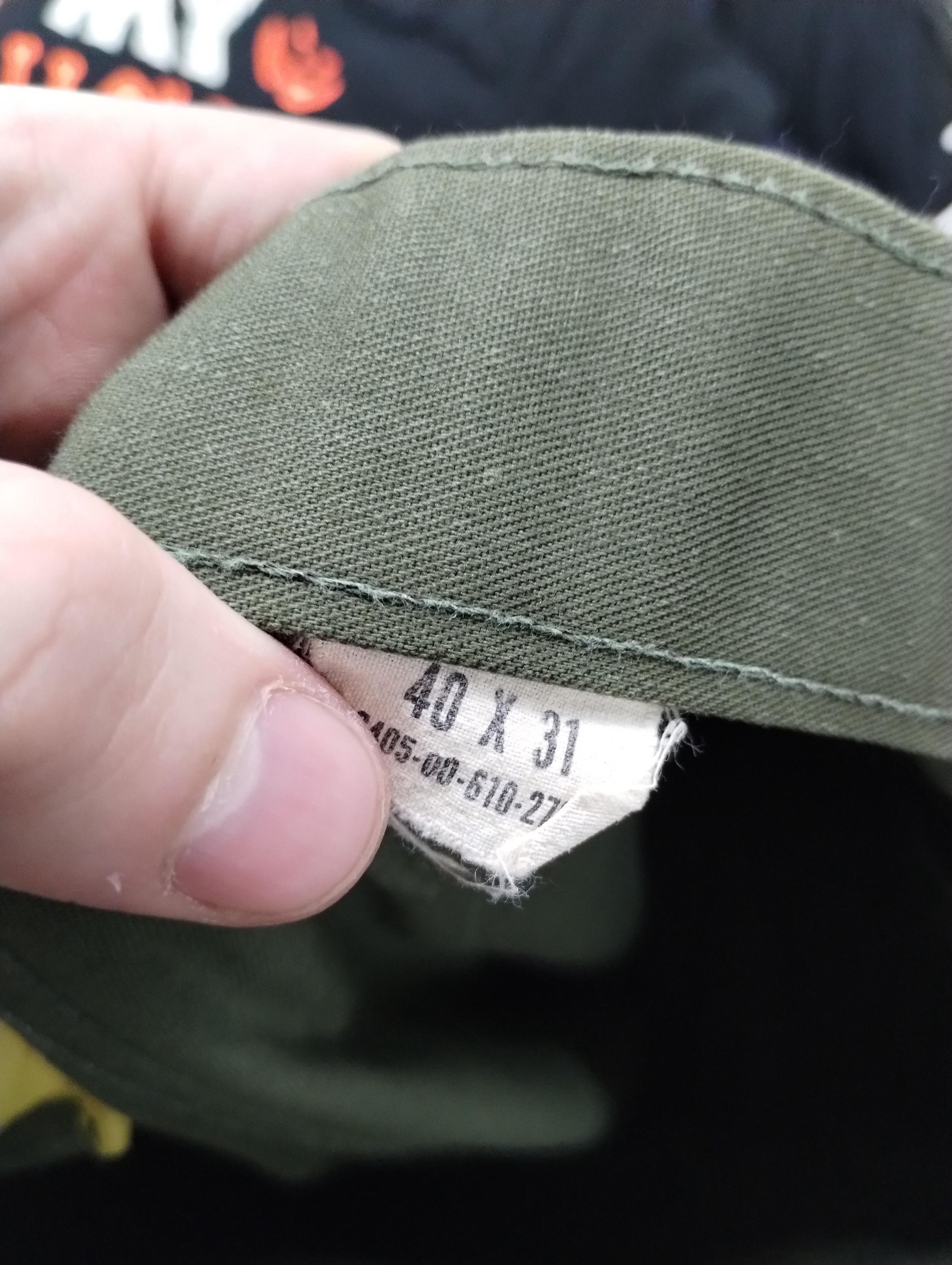 Vintage Vintage Military Bakers Pocket Sateens 40x31 Size US 39 - 4 Thumbnail