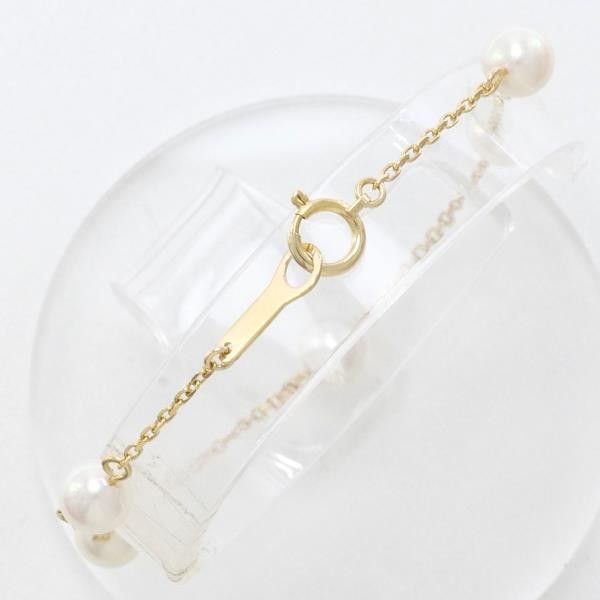Other Other K18 Yellow Gold Pearl Bracelet 18cm Metal Bracelet in Great Condition Size ONE SIZE - 2 Thumbnail