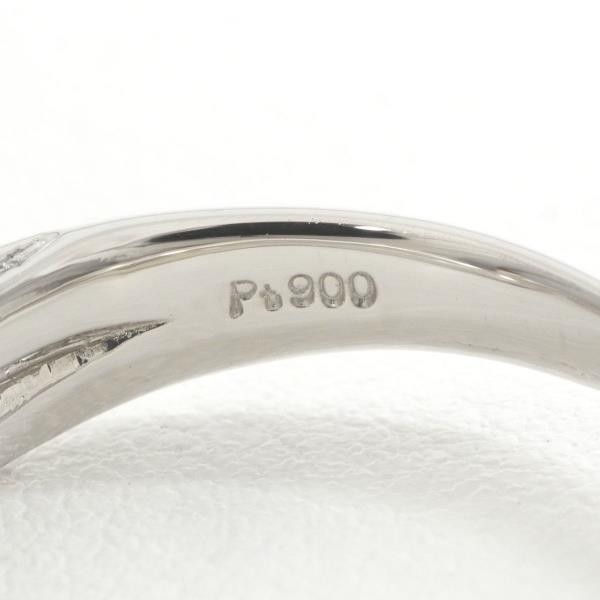 Other Other PT900 Platinum Diamond Ring 11.5 Size Metal Ring in Great Condition Size ONE SIZE - 8 Thumbnail